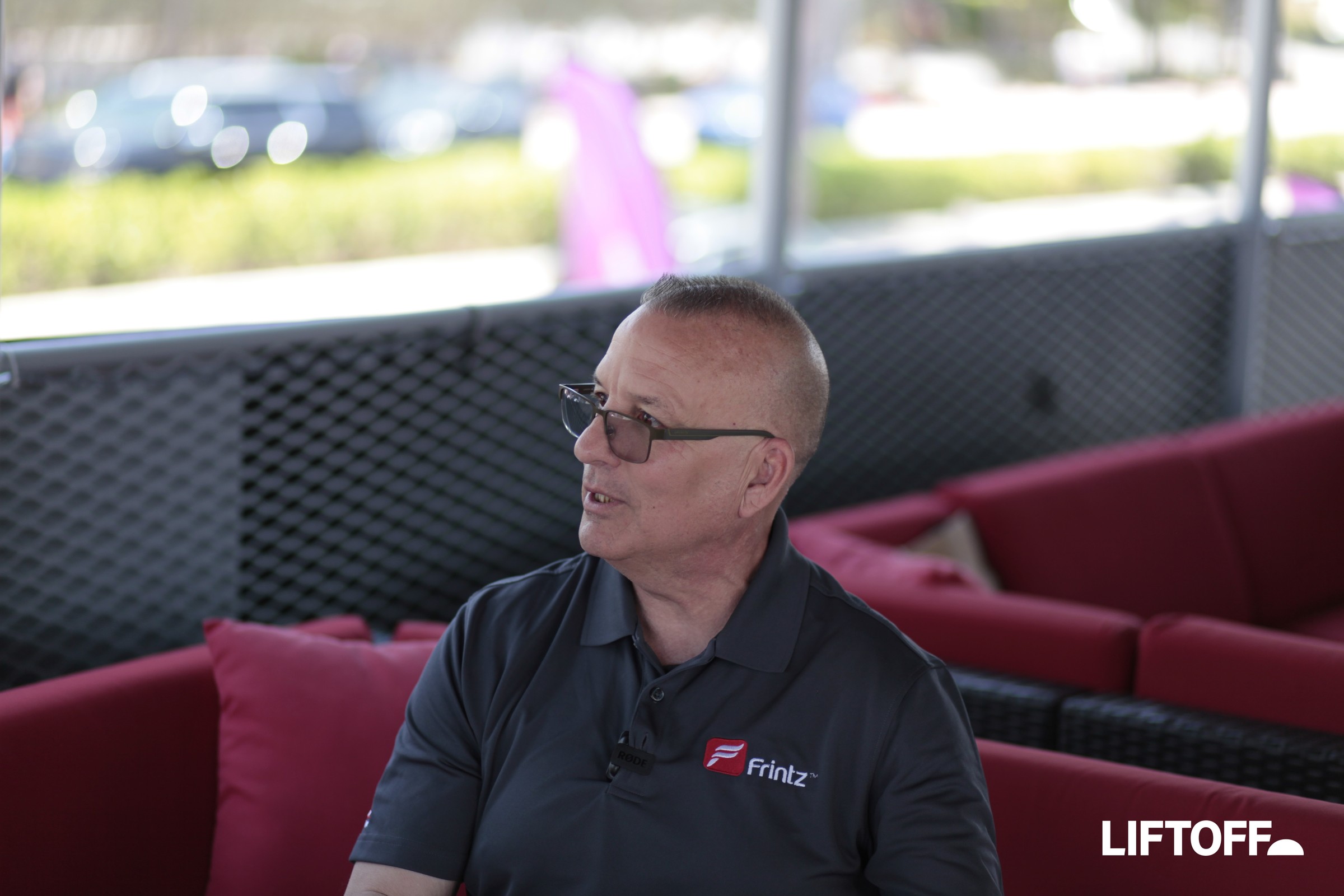 Bill Testa on the Liftoff set at POSSIBLE 2026
