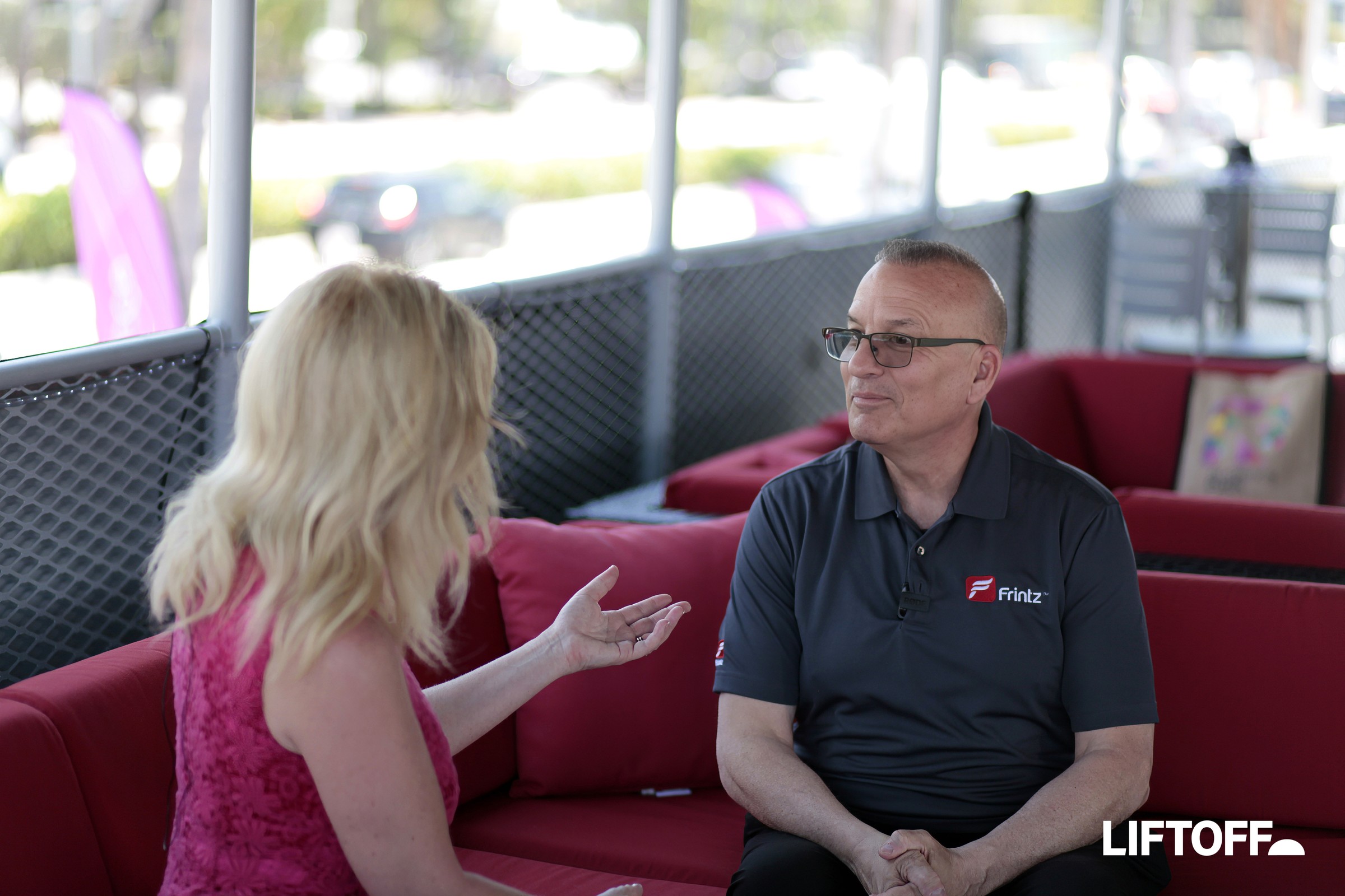 Bill Testa on the Liftoff set at POSSIBLE 2026