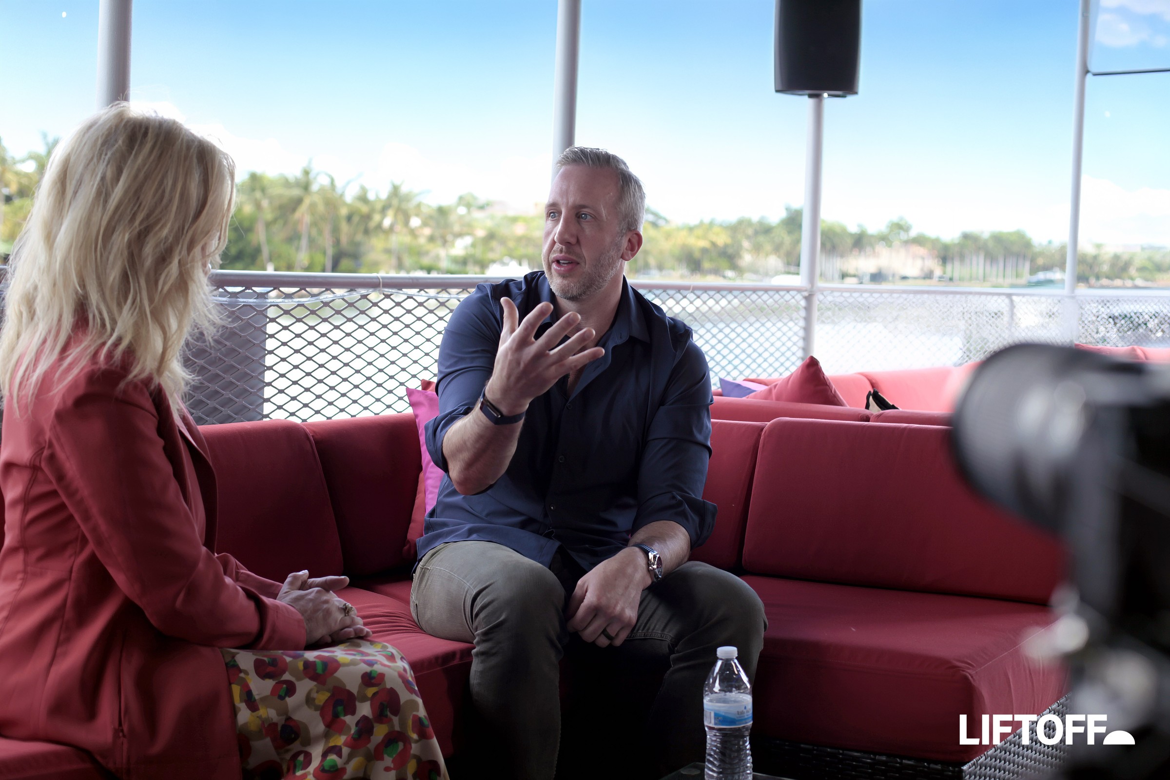 Dan Larkman on the Liftoff set at POSSIBLE 2026