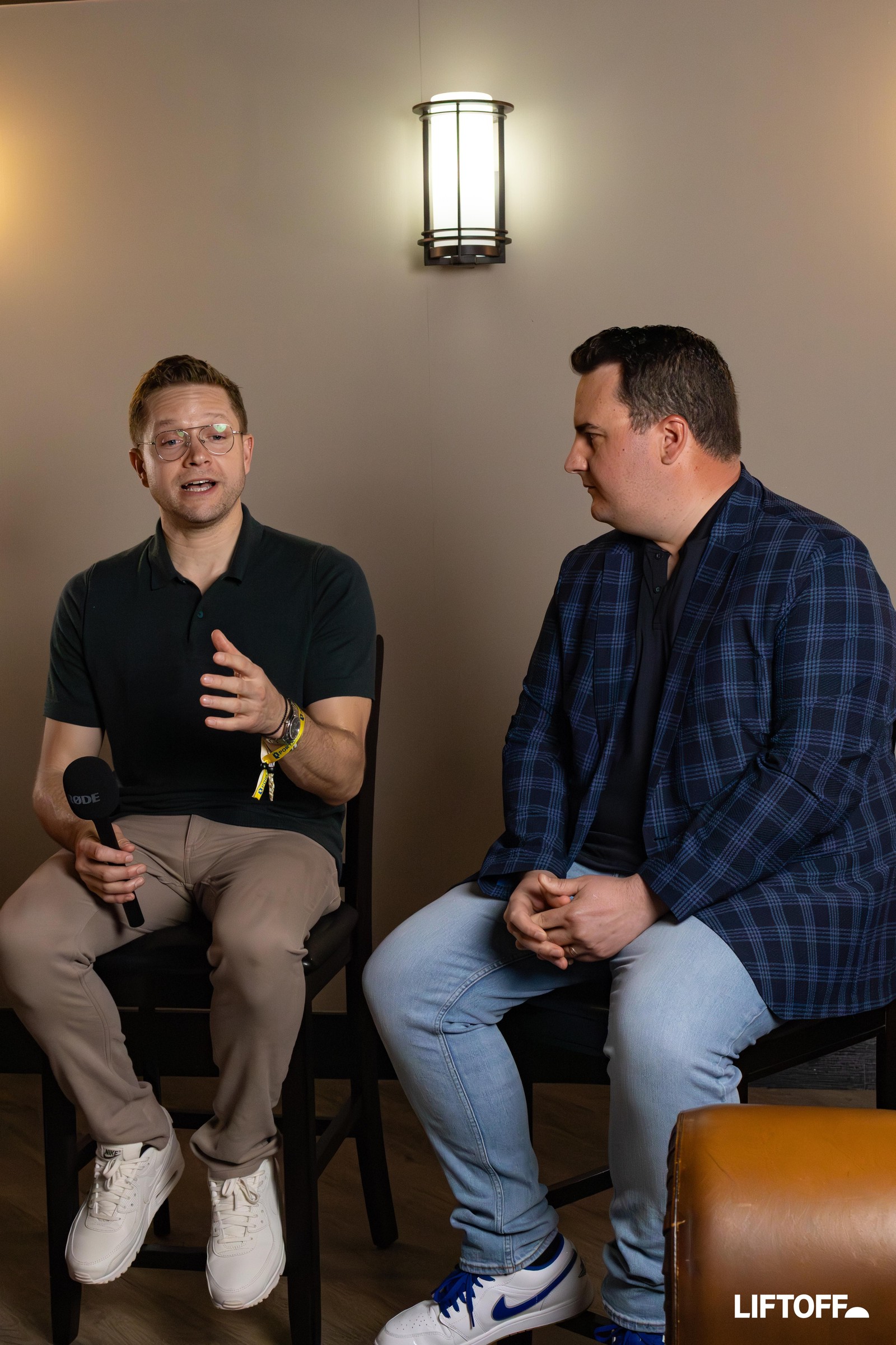 Matt Conlin & PJ Triboletti on the Liftoff set at POSSIBLE 2026