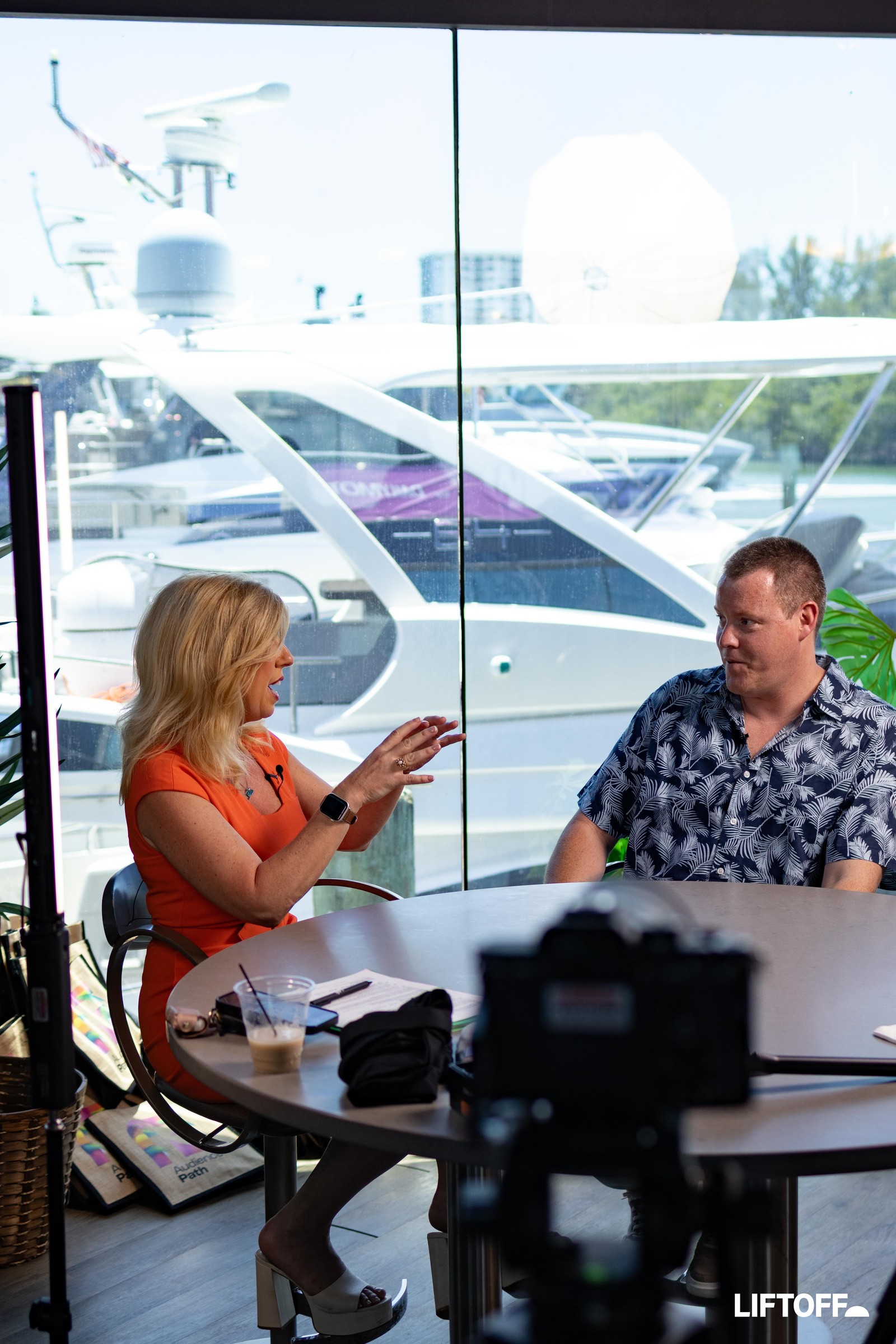Mike Finnerty on the Liftoff set at POSSIBLE 2026