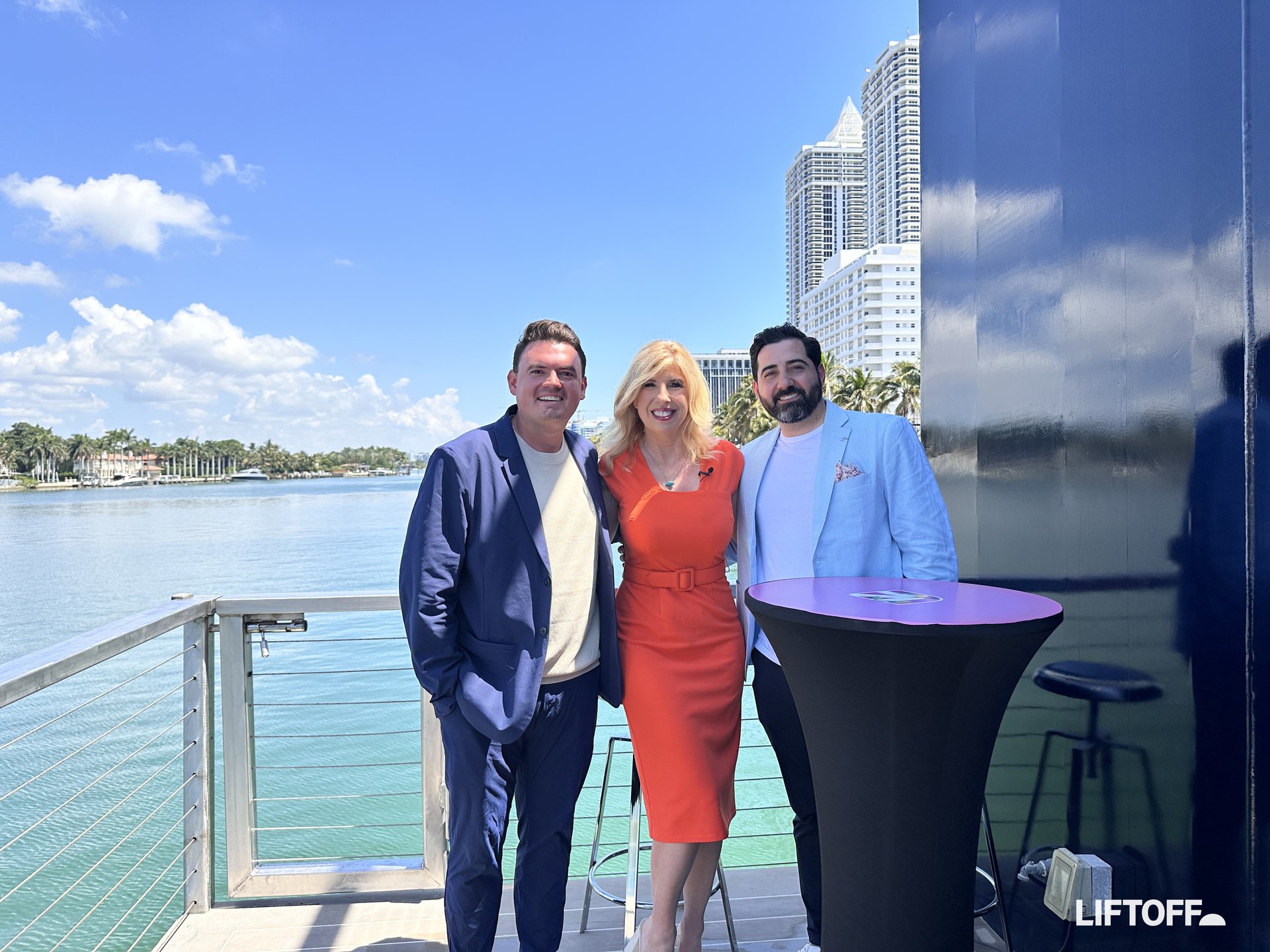 Nick & Lorenzo on the Liftoff set at POSSIBLE 2026