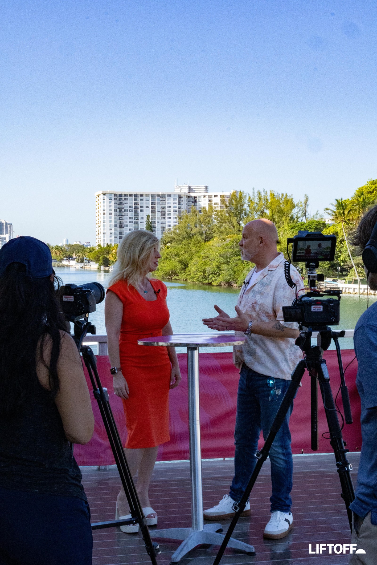 Sean Black on the Liftoff set at POSSIBLE 2026